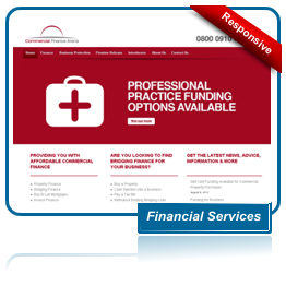 Commercial Finance Arena Website