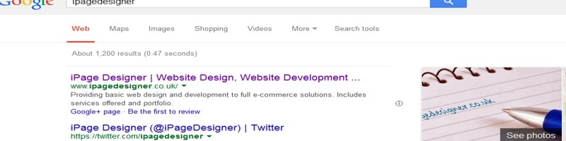 Google iPageDesigner Web designer